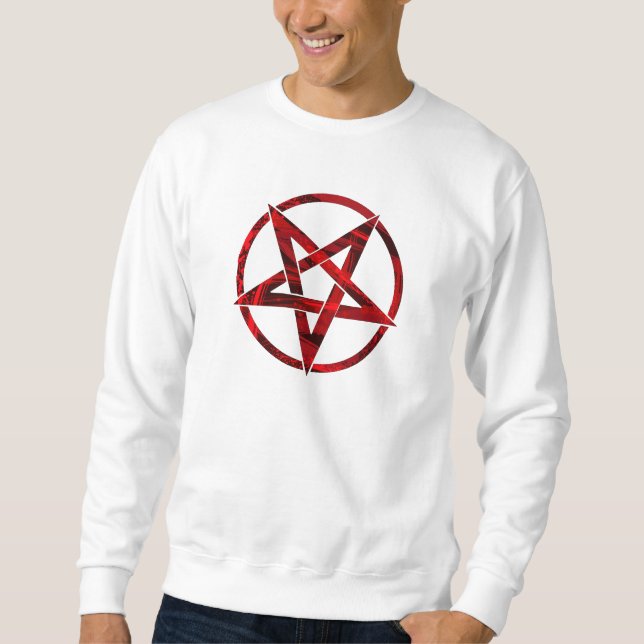 Red Devil Pentagram Sweatshirt (Front)