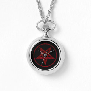Red Devil Pentagram Watch