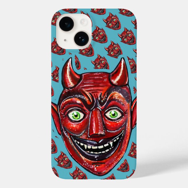 Red Devil Vintage Halloweenies  Case-Mate iPhone Case (Back)