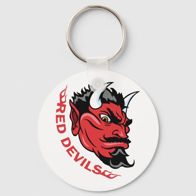 Red Devils Keychain (Front)