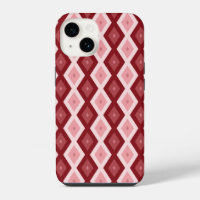Red diamond pattern