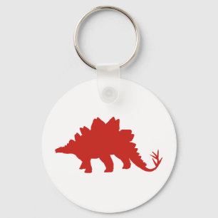 Red Dinosaur Keychain
