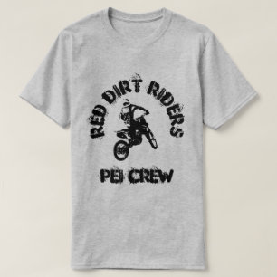 RED DIRT RIDERS PEI CREW T-Shirt