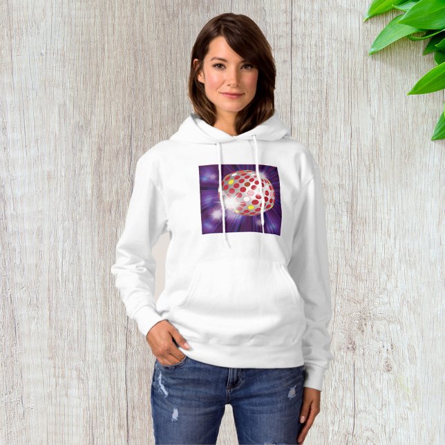 Red Disco Ball Hoodie (Creator Uploaded)