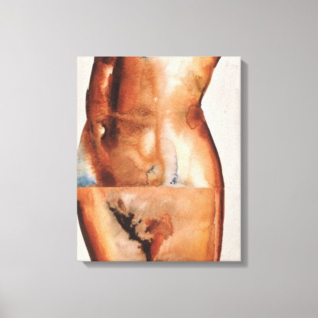 Red Diver 2000 Canvas Print (Front)
