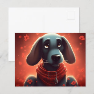 Red Dog Postcard