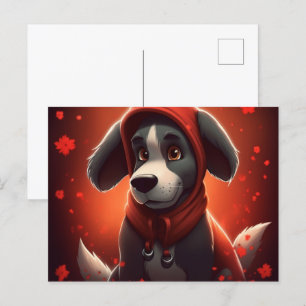Red Dog Postcard