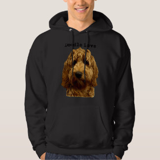 Red Doodle Dog Hoodie