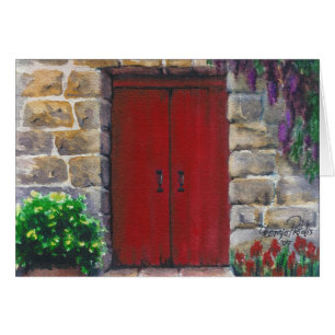 red door Card