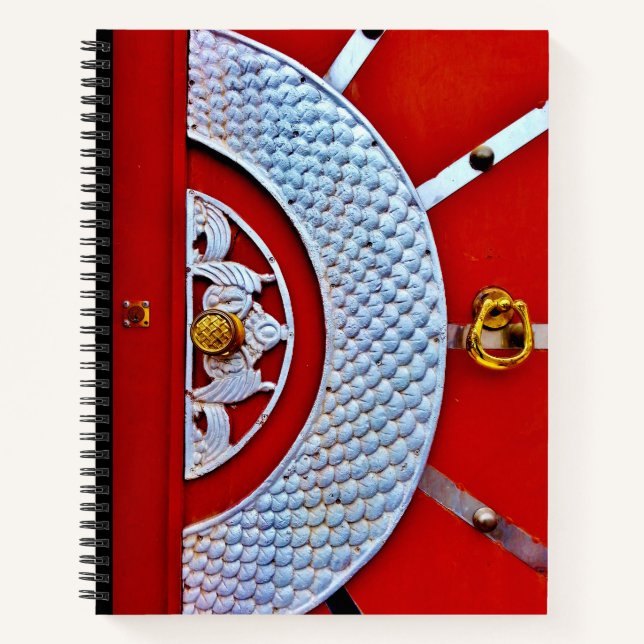 Red Door Notebook (Front)
