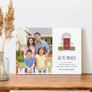 Red Door Photo Moving Announcement