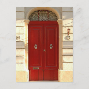 Red Door Postcard