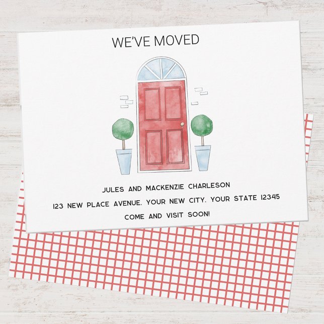 Red Door We Have Moved New Home Announcement (Creator Uploaded)