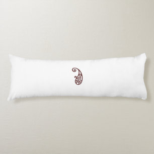Red dot body pillow