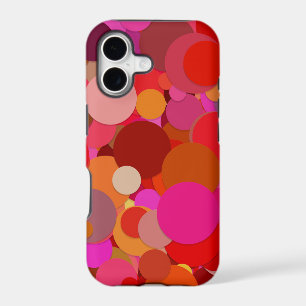 red dot confetti phone case