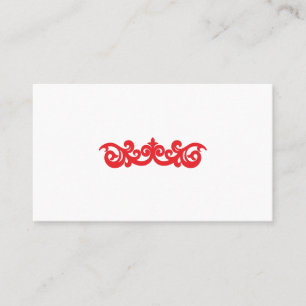 Red dot Design Business Card