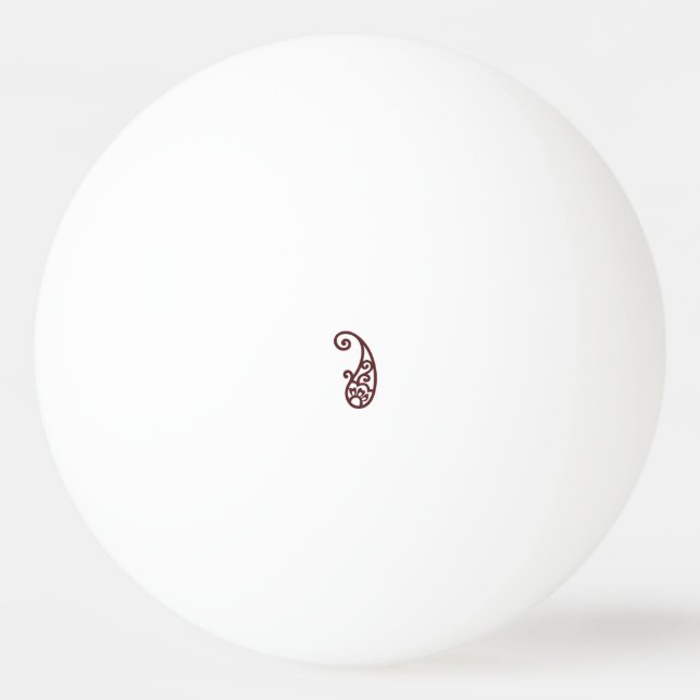 Red dot ping pong ball (Front)
