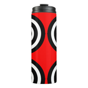 Red dots thermal tumbler