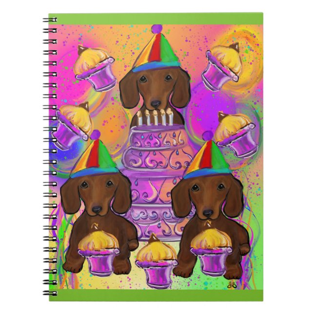 Red Doxies Notebook (Front)
