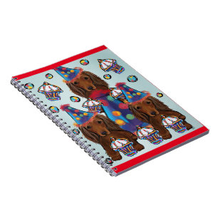 Red Doxies Notebook