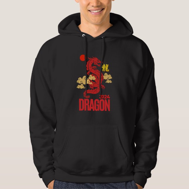 Red dragon 2024 hoodie (Front)
