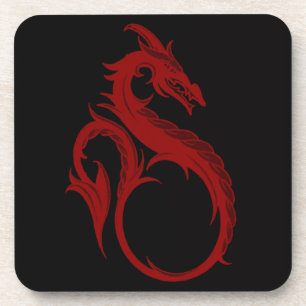 Red Dragon Apalala Coasters