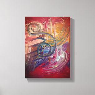 Red Dragon Canvas Print
