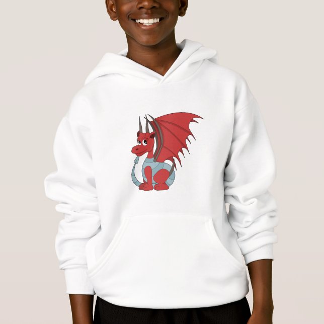 Red Dragon Cartoon  (Front)
