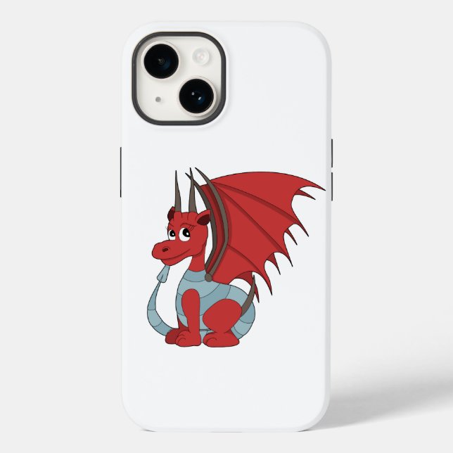 Red Dragon Cartoon  Case-Mate iPhone Case (Back)