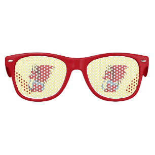 Red Dragon Cartoon  Kids Sunglasses