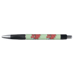 Red Dragon Cartoon  Pen