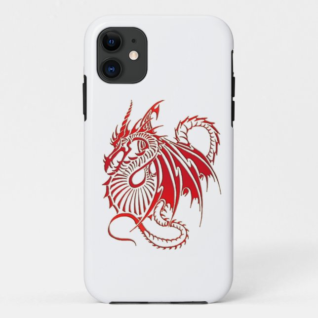 Red Dragon Case-Mate iPhone Case (Back)