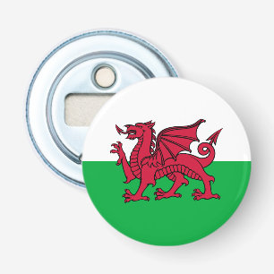 Red Dragon Celtic Flag of Wales & Welsh Bottle Opener