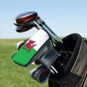 Red Dragon Celtic Flag of Wales & Welsh Golf Head Cover