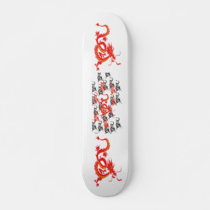 Red Dragon/Chinese New Year Skateboard