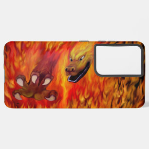 Red Dragon Claw Samsung Galaxy Case