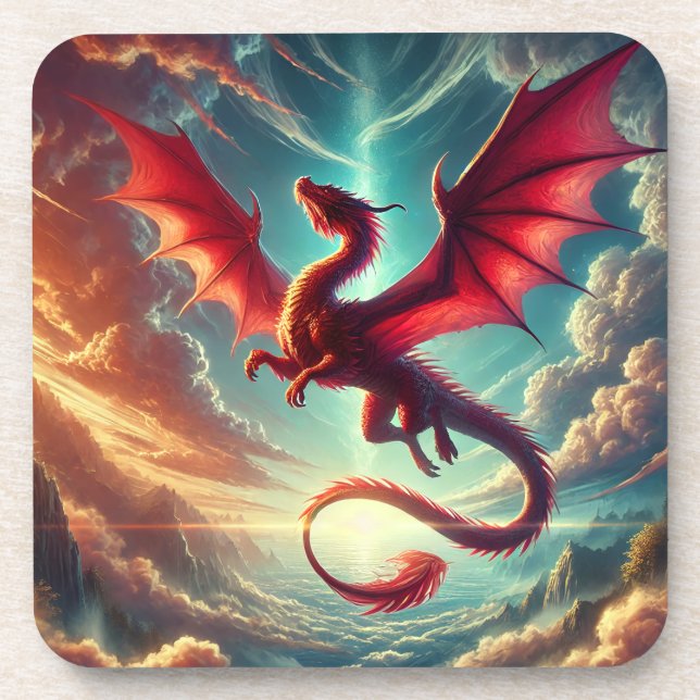 Red Dragon Coaster (Front)