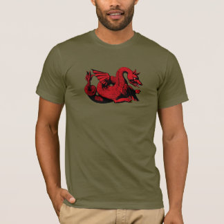 Red Dragon Creature Customizable T-Shirt