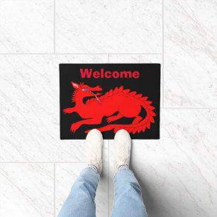 Red Dragon Doormat