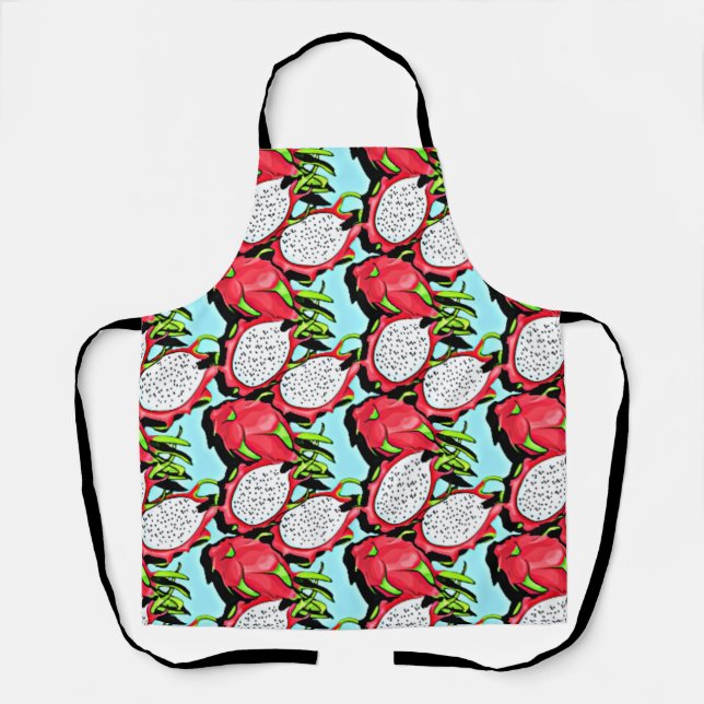 red dragon fruit apron (Front)