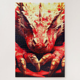Red Dragon Jigsaw Puzzle