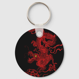 Red Dragon Keychain