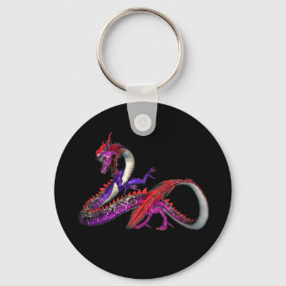 red dragon keychain