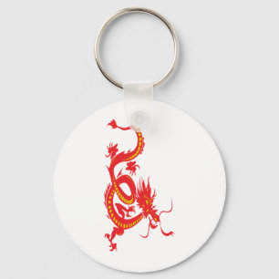 Red Dragon Keychain