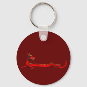 Red Dragon Keychain