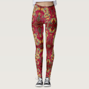 Red Dragon Leggings