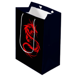 Red Dragon Medium Gift Bag