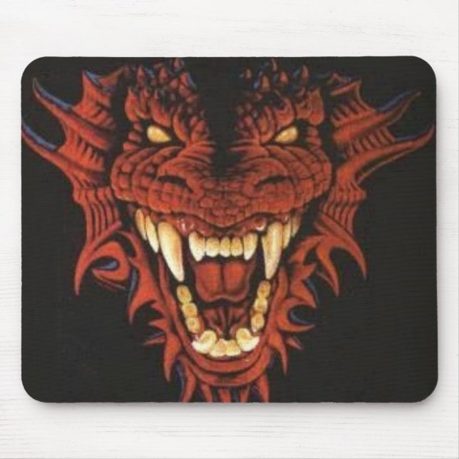 Red Dragon Mousepad (Front)