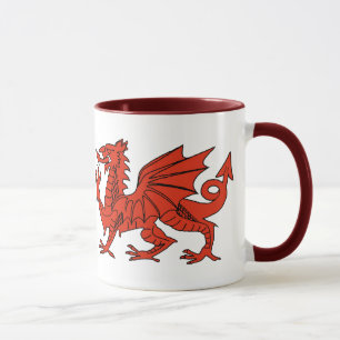Red Dragon Mug