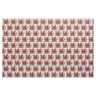 Red Dragon of Wales Fabric